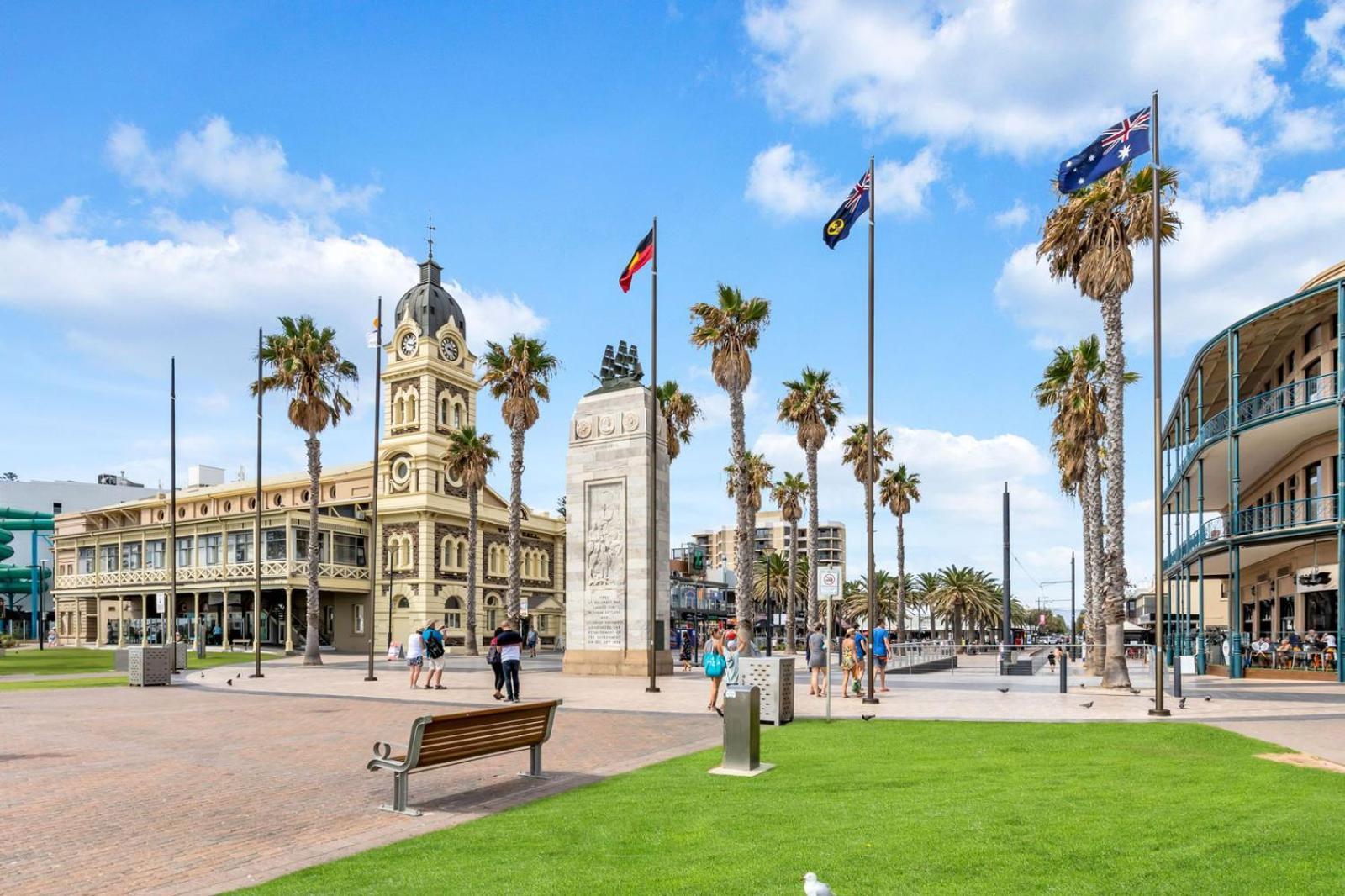 Апартаменты Cityviews @ Glenelg * Pool/Beach * Free Parking * Экстерьер фото